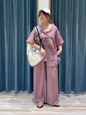 akariさん(レディース・161cm)の夏コーディネート