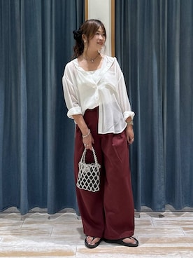 akariさん(レディース・161cm)の夏コーディネート