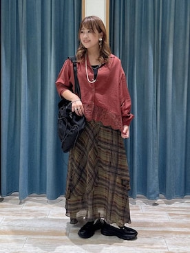 akariさん(レディース・161cm)の秋コーディネート