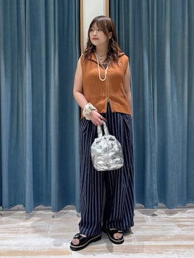 akariさん（レディース・161cm）の春コーディネート