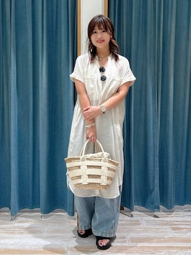「アイテム（アンダーウェア）」を使った、akariさん（レディース・161cm・30代）の夏コーディネート