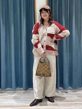 「アイテム（ハンドバッグ）」を使った、akariさん（レディース・161cm・30代）の秋コーディネート