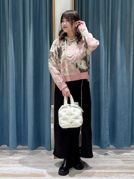 akariさん（レディース・161cm）の冬コーディネート