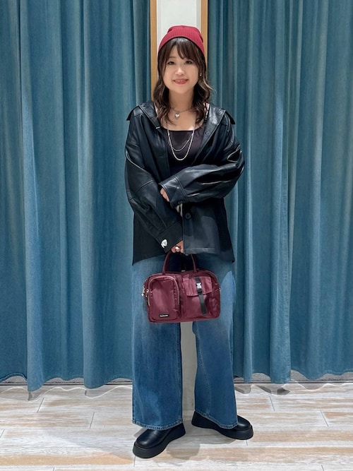 フェイクレザージャケット（ブルゾン）｜BAYFLOW（ベイフロー