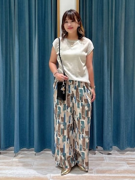 「アイテム（財布/小物）」を使った、akariさん（レディース・161cm・30代）の夏コーディネート