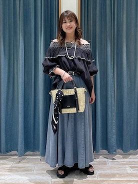 akariさん（レディース・161cm）の春コーディネート