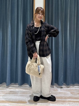 「bijorie（ビジュリィ）のアイテム」を使った、akariさん（レディース・161cm）の秋コーディネート