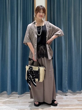 akariさん（レディース・161cm）の春コーディネート