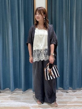 akariさん(レディース・161cm)の夏コーディネート