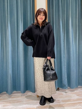 akariさん（レディース・161cm）の冬コーディネート