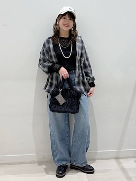 akariさん(レディース・161cm)の冬コーディネート