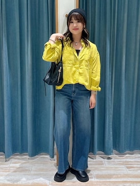 「アイテム（インナーウェア/肌着）」を使った、akariさん（レディース・161cm）の秋コーディネート