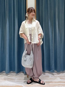 akariさん（レディース・161cm）の夏コーディネート