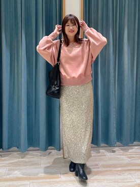 akariさん（レディース・161cm）の冬コーディネート