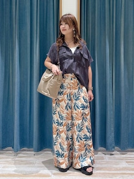 akariさん（レディース・161cm）の夏コーディネート