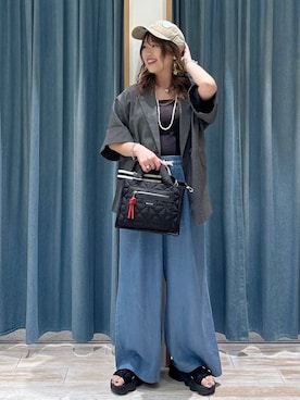 akariさん（レディース・161cm）の春コーディネート