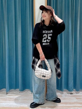 「アイテム（ブレスレット）」を使った、akariさん（レディース・161cm・30代）の秋コーディネート
