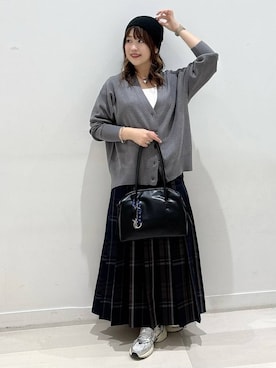 「アイテム（アナログ腕時計）」を使った、akariさん（レディース・161cm）の秋コーディネート