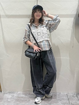 「アイテム（キャミソール）」を使った、akariさん（レディース・161cm・30代）の夏コーディネート