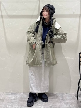 「アイテム（ネックレス）」を使った、akariさん（レディース・161cm・30代）の秋コーディネート