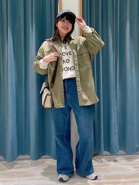 「アイテム（帽子）」を使った、akariさん（レディース・161cm・30代）の冬コーディネート