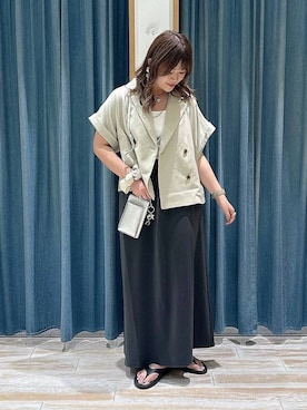 「アイテム（財布）」を使った、akariさん（レディース・161cm・30代）の春コーディネート