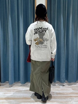 「アイテム（マフラー）」を使った、akariさん（レディース・161cm・30代）の秋コーディネート