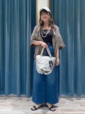 akariさん（レディース・161cm）の春コーディネート