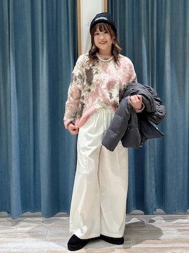 「アイテム（ネックレス）」を使った、akariさん（レディース・161cm・30代）の秋コーディネート