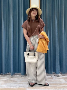 akariさん（レディース・161cm）の春コーディネート