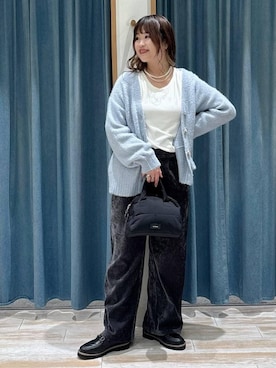 「アイテム（ローファー）」を使った、akariさん（レディース・161cm・30代）の秋コーディネート