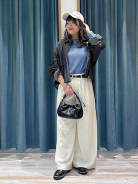 akariさん（レディース・161cm）の春コーディネート