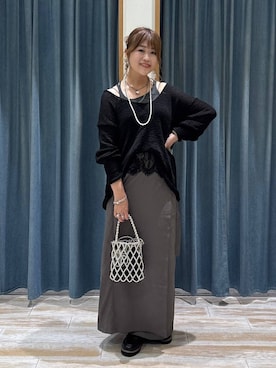 akariさん（レディース・161cm）の秋コーディネート