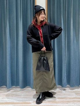 「アイテム（ハンドバッグ）」を使った、akariさん（レディース・161cm・30代）の秋コーディネート