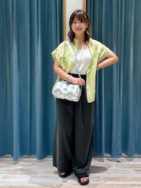 「アイテム（アンダーウェア）」を使った、akariさん（レディース・161cm・30代）の夏コーディネート