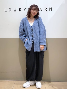 moeさん（レディース・160cm）の冬コーディネート
