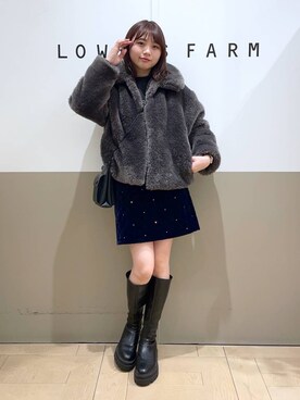 moeさん（レディース・160cm）の冬コーディネート