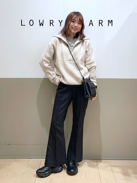 moeさん(レディース・160cm)の冬コーディネート