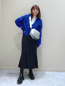 moeさん（レディース・158cm）の冬コーディネート