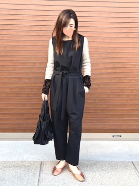 「アイテム（福袋/福箱、ピンク系）」を使った、haruさん（レディース・159cm）の春コーディネート