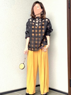 「COOLなこのコが仲間入り」｜「アイテム（財布/小物）」を使った、haruさん（レディース・159cm）の夏コーディネート