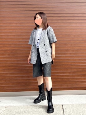 「Heather（ヘザー）のアイテム」を使った、haruさん（レディース・160cm）の秋コーディネート