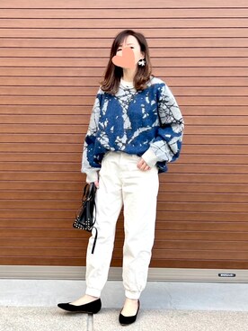 「ラッドミュージシャン」｜「アイテム（アクセサリー）」を使った、haruさん（レディース・159cm）の冬コーディネート