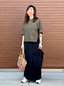 「DOUBLE STANDARD CLOTHING（ダブルスタンダードクロージング）のアイテム」を使った、haruさん（レディース・159cm）の夏コーディネート