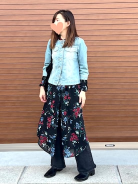 「HYDROGEN（ハイドロゲン）のアイテム」を使った、haruさん（レディース・159cm）の秋コーディネート