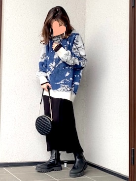 「ラッドミュージシャン」｜「アイテム（アクセサリー）」を使った、haruさん（レディース・159cm）の秋コーディネート