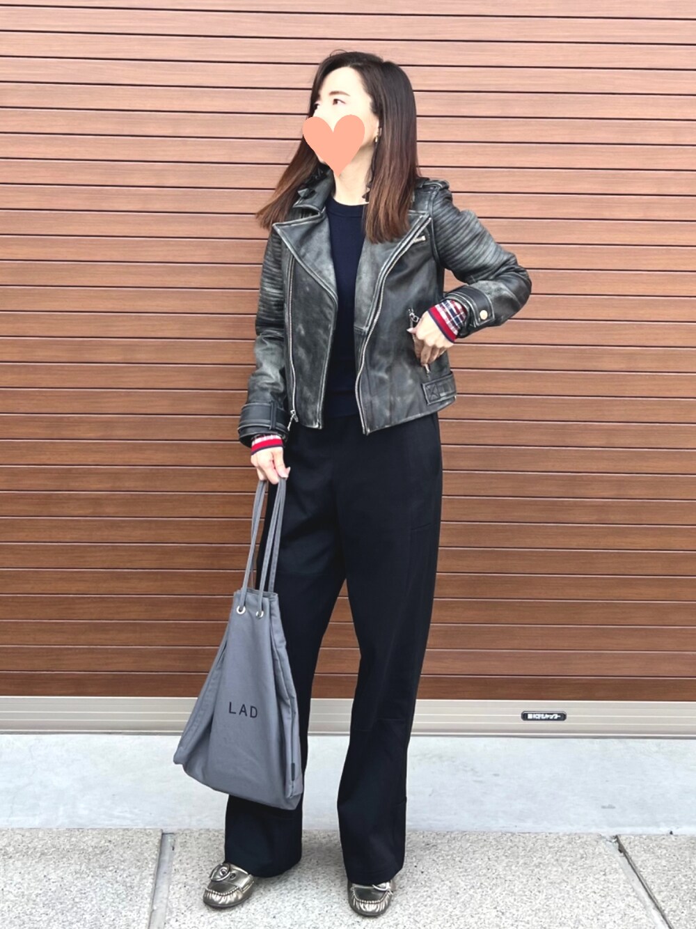 MARC JACOBS ライダースジャケット アウター 2 サイズ MARC JACOBS ライダースジャケット アウター 2 サイズ MARC BY MARC