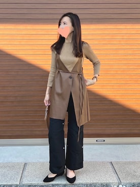 「アイテム（腕時計）」を使った、haruさん（レディース・160cm）の秋コーディネート