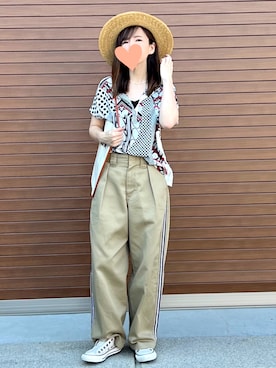 haruさん（レディース・159cm）の夏コーディネート