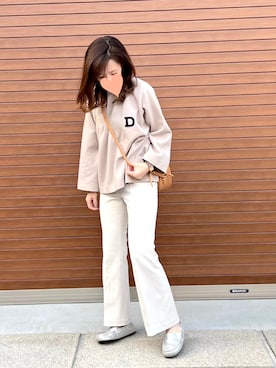 「DOUBLE STANDARD CLOTHING（ダブルスタンダードクロージング）のアイテム」を使った、haruさん（レディース・159cm）の春コーディネート